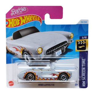 1956 Chevrolet Corvette (grey) - Barbie - HW Screen Time