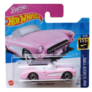 1956 Chevrolet Corvette (pink) - Barbie - HW Screen Time