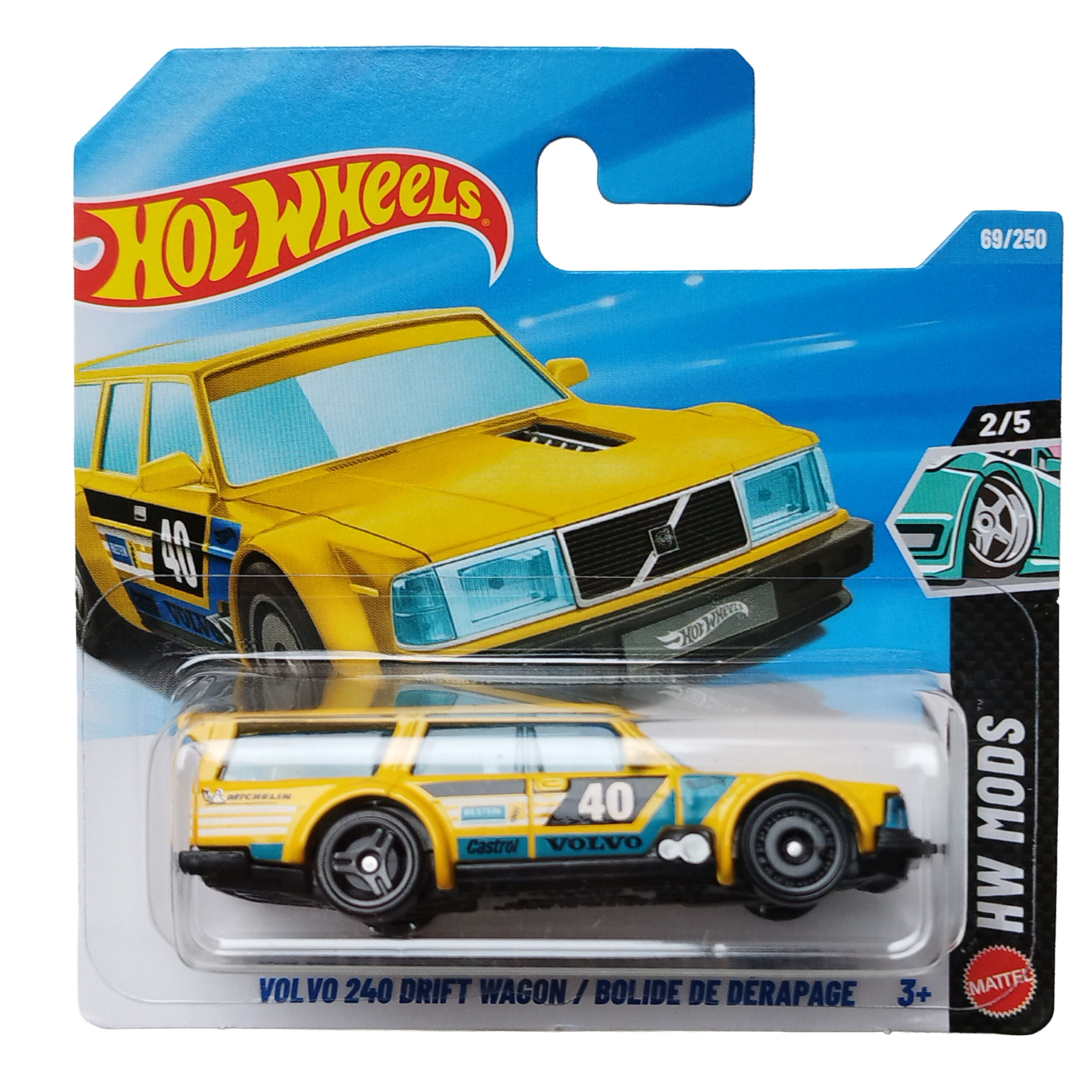 Volvo 240 Drift Wagon (yellow) - HW Mods